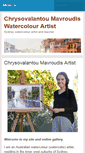 Mobile Screenshot of chrysovalantou-mavroudis.com